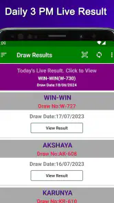 DhanaYogam Lottery Result screenshot