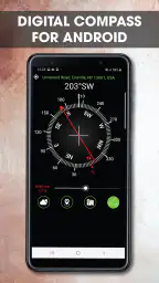 Digital Compass for Android screenshot