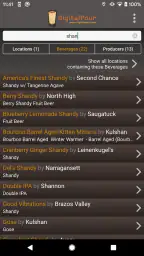 DigitalPour: Pocket Beer Menu screenshot