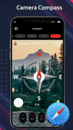 Digitalt kompas: Compass screenshot