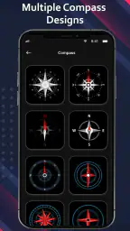 Digitalt kompas: Compass screenshot