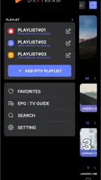 DIIXTREAM IPTV Player screenshot