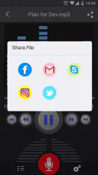 Diktafon screenshot