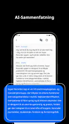 Diktafon: Lydoptager+Optagelse screenshot
