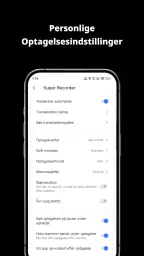Diktafon: Lydoptager+Optagelse screenshot