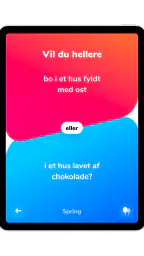 Dilemmaly Hvad vil du hellere screenshot