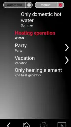 Dimplex Home screenshot