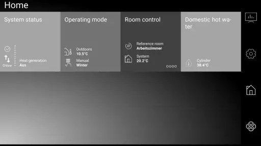 Dimplex Home screenshot