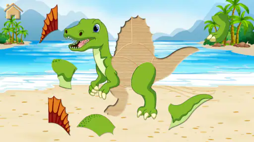 Dino Puzzle for Kids Full Game screenshot