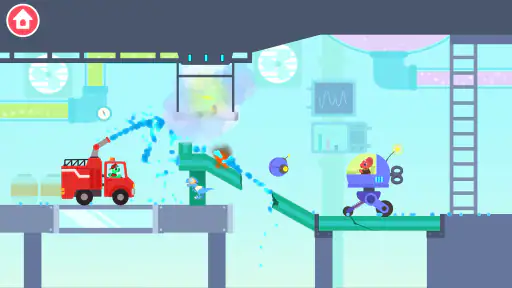 Dinosaur Brandbil: Til børn screenshot