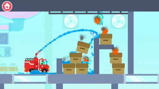Dinosaur Brandbil: Til børn screenshot