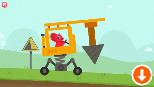 Dinosaur Graver 2 Lastbilspil screenshot