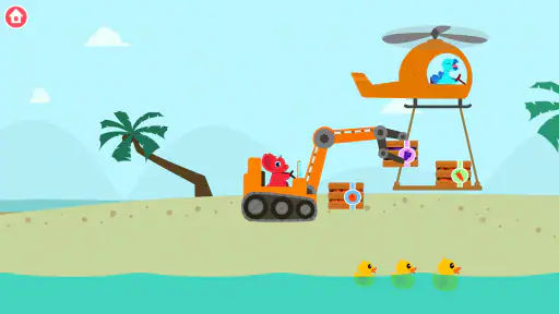 Dinosaur Graver 2 Lastbilspil screenshot