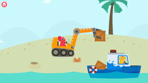 Dinosaur Graver 2 Lastbilspil screenshot