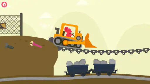 Dinosaur Graver 2 Lastbilspil screenshot