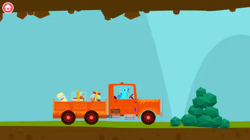Dinosaur lastbil spil for børn screenshot