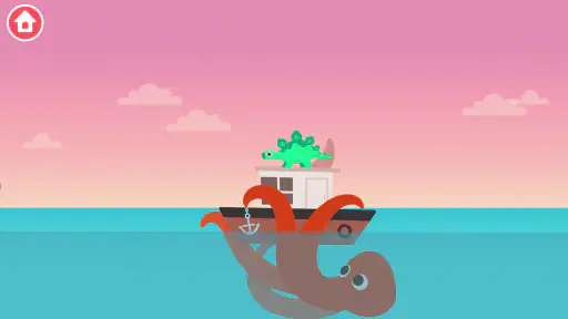 Dinosaur Patruljebåd: til børn screenshot
