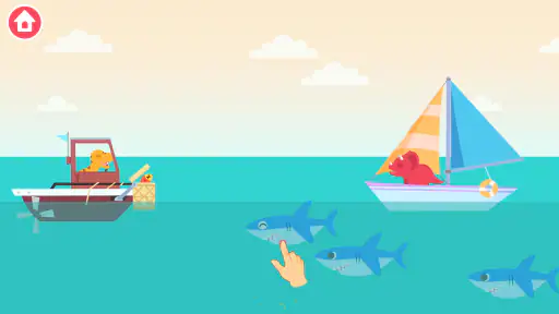Dinosaur Patruljebåd: til børn screenshot