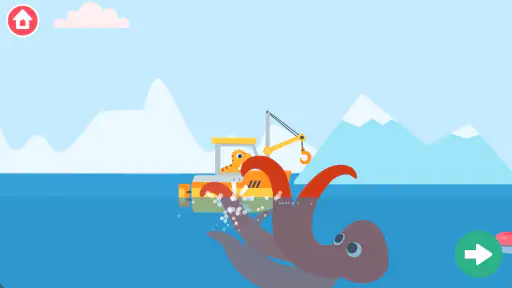 Dinosaur Patruljebåd: til børn screenshot