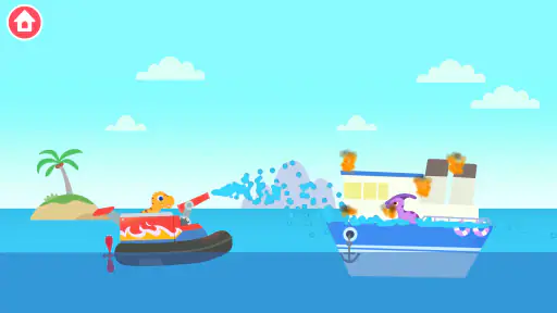 Dinosaur Patruljebåd: til børn screenshot