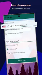 DirectChat-Without save number screenshot