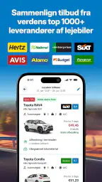 DiscoverCars.com Billeje screenshot