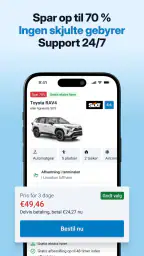 DiscoverCars.com Billeje screenshot
