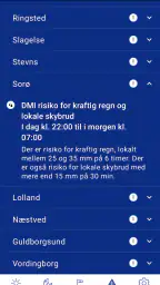 DMI Vejr screenshot