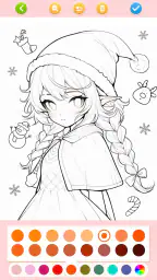 Doll Color: Princess Coloring screenshot