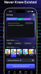 Donna AI Song & Music Maker screenshot