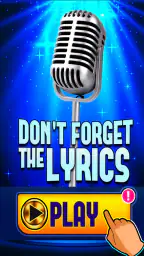 Don't Forget the Lyrics screenshot