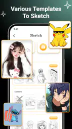 Draw Anime: AR Sketching screenshot