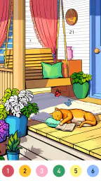 Dream Home Coloring book screenshot