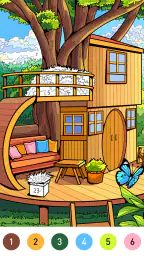 Dream Home Coloring book screenshot