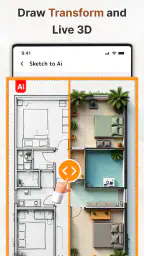 Drømmehjem AI: Plantegningsapp screenshot