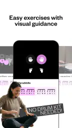 Drum Coach: Lær trommer, beats screenshot
