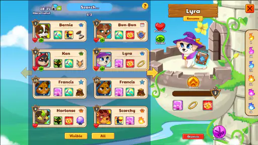 Dungeon Dogs - Idle RPG screenshot