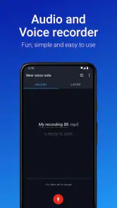 Easy Voice Recorder Pro screenshot