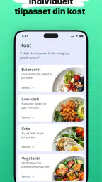 Eatr・AI Måltidsplan & Kost screenshot