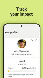 Ecosia: Search to plant trees screenshot