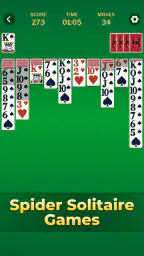 Edderkoppe kabale spil screenshot