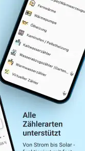 EHW+ | Zählerstände, Verbrauch screenshot