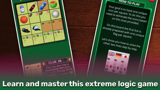Einstein's Riddle Logic Puzzle screenshot