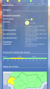 El tiempo de AEMET screenshot