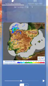 El tiempo de AEMET screenshot