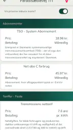 Elpriser - Velkommen screenshot