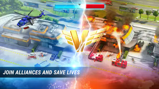 EMERGENCY HQ: firefighter game screenshot