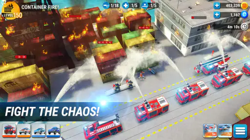 EMERGENCY HQ: firefighter game screenshot
