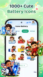Emoji Battery: Icons & Pets screenshot