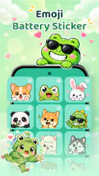 Emoji Battery: Icons & Pets screenshot
